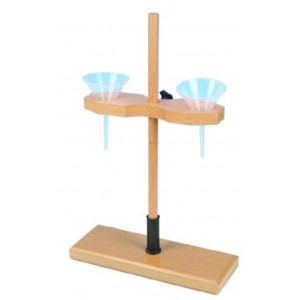 Funnel stand, double
